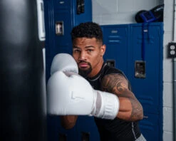 TITLE White Boxing Lace Sparring Gloves 2.0 -Power Punch whsg2 wh 3