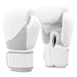 TITLE White Boxing Gloves -Power Punch whwbg 002
