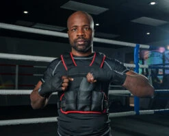 TITLE Boxing Extra Weighted Vest -Power Punch wtdvst bk rd 2