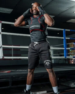 TITLE Boxing Extra Weighted Vest -Power Punch wtdvst bk rd 4