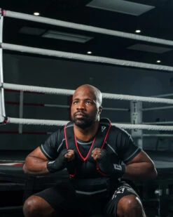 TITLE Boxing Extra Weighted Vest -Power Punch wtdvst bk rd 5