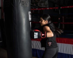 TITLE Boxing Dynamic Strike Heavy Bag Gloves -Power Punch xdbg bkrd