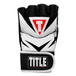 TITLE MMA Command Pro Fight Gloves -Power Punch xmcpfg bk wh 003