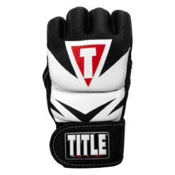 TITLE MMA Command Training Gloves -Power Punch xmctg bk wh 003