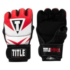 TITLE MMA Command Training Gloves -Power Punch xmctg rd wh 001 1