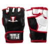 TITLE MMA Conflict Training Gloves -Power Punch xmtg bk wh rd 001