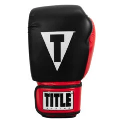 TITLE Boxing Pro Style Heavy Bag Gloves -Power Punch xtsg bk rd 003