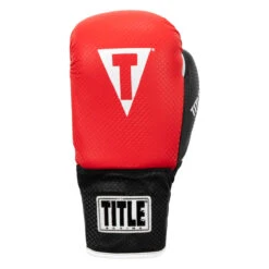 TITLE Boxing Aerovent Youth Gloves -Power Punch yglv rd bk 03