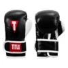 TITLE Boxing Youth Bag Gloves 2 TITLE Boxing Youth Bag Gloves -Power Punch ytbbg bk wh 01