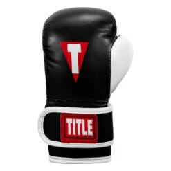 TITLE Boxing Youth Bag Gloves -Power Punch ytbbg bk wh 03