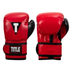 TITLE Boxing Youth Bag Gloves -Power Punch ytbbg rd bk 01