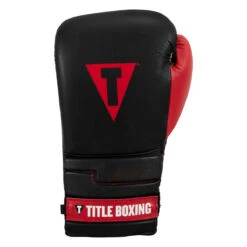 TITLE Boxing Z-FLY Bag Gloves -Power Punch zflybg bk rd 3 1